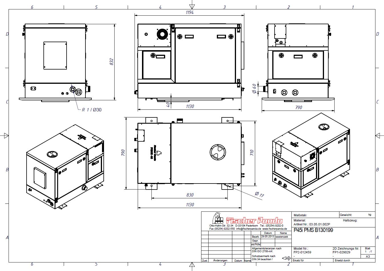 Marine AC Variable Speed Generators from Fischer Panda UK